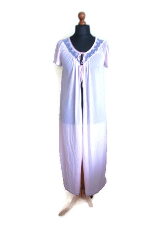 vintage sheer dressing gown Juliet Sheer Robe  OMNIA