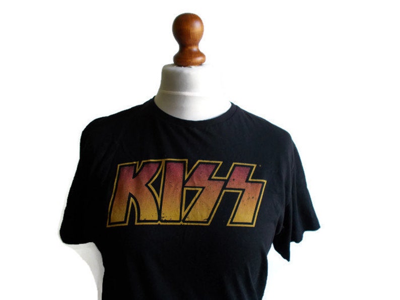 Vintage band-t-shirt, grunge-t-shirt, band-t-shirt, rock-t-shirt, damband-t-shirt, present till henne, storlek S/M, edgy t-shirt, bomull-t-shirt, bild 4