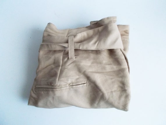 Vintage Paperbag Shorts, Paperbag waist shorts, B… - image 6
