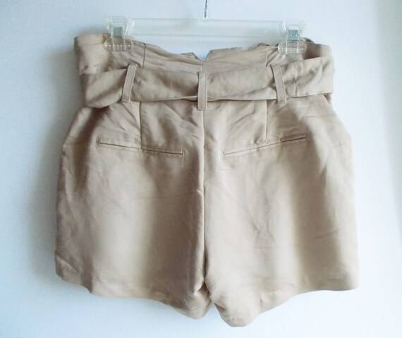 Vintage Paperbag Shorts, Paperbag waist shorts, B… - image 5