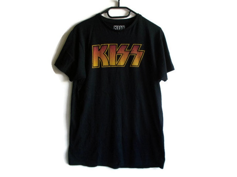 Vintage band-t-shirt, grunge-t-shirt, band-t-shirt, rock-t-shirt, damband-t-shirt, present till henne, storlek S/M, edgy t-shirt, bomull-t-shirt, bild 1