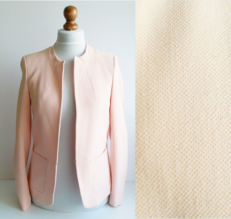 vintage pink blazer