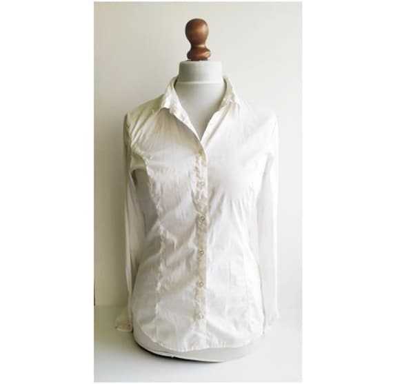 Chemise blanche simple cheap