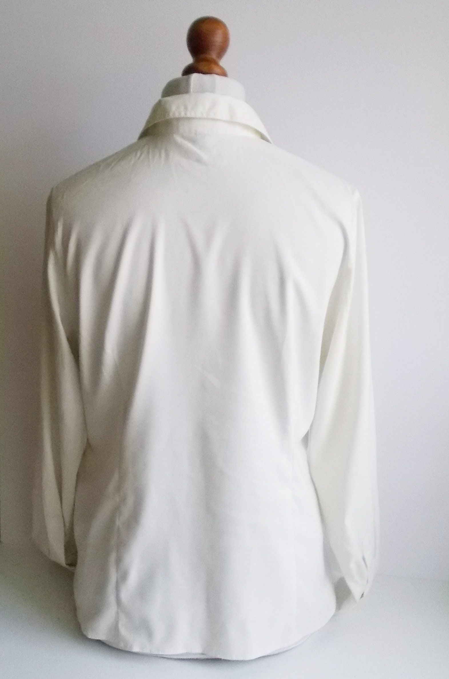 Vintage White Blouse Womens White Blouse Elegant Blouse - Etsy