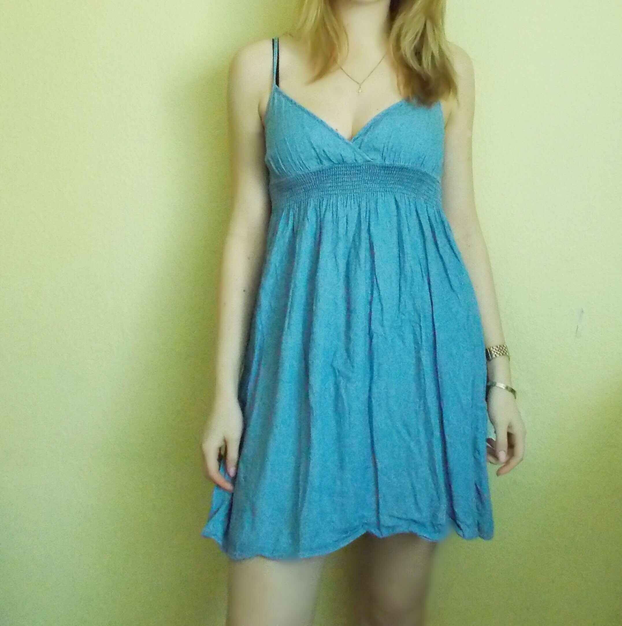 Vintage Denim Dress, Summer Dress, Denim Mini Dress, Denim Sun Dress ...