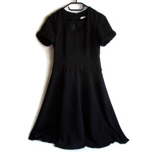Vintage Black Dress, Little black dress, Classic black dress, Classy dress, Event dress, Formal dress, Party dress, Vintage dress, Size S