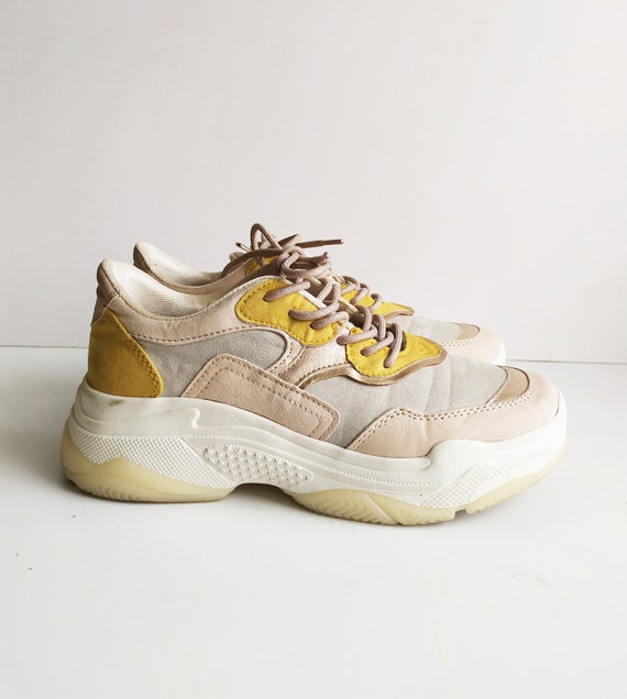 chunky vintage sneakers