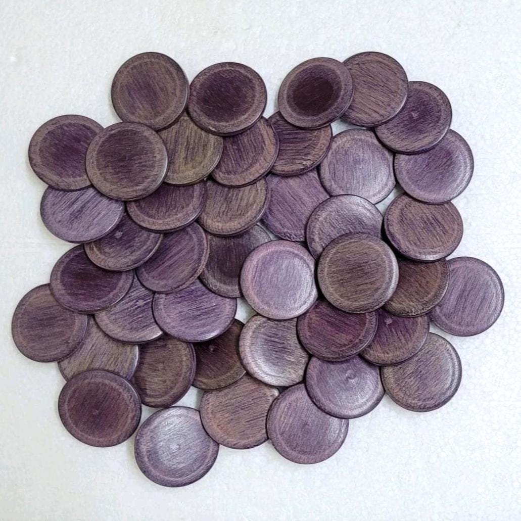 Classicseali 200 stuks kleurrijke houten knopen, knopen hout 20 mm