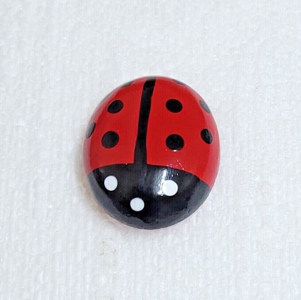 Sewing Button Insect JHB Wooden Ladybird Button 30mm Shank 1.2
