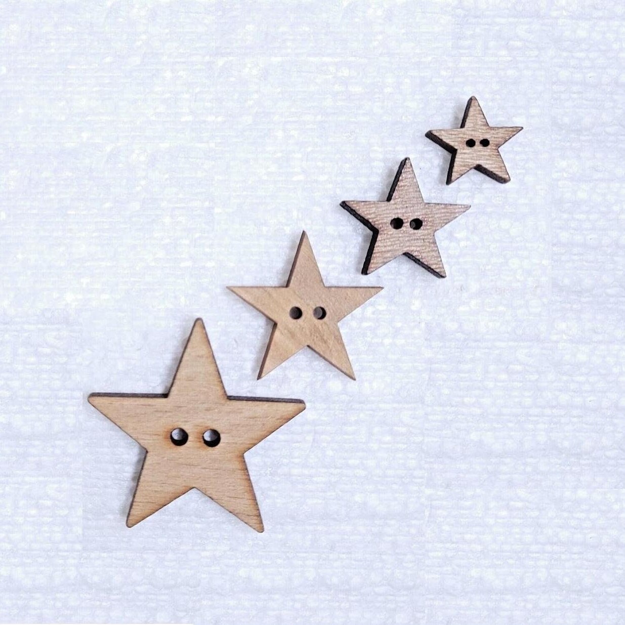 Star Buttons - Etsy