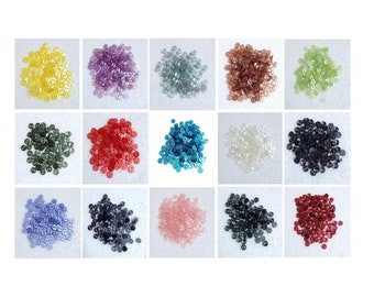 JHB Barbie Doll Buttons 5mm 2 Hole 15 Colours JHB International Petit Fashion Doll Baby Sewing Knitting Shirt Dress Coat Craft Embellishment