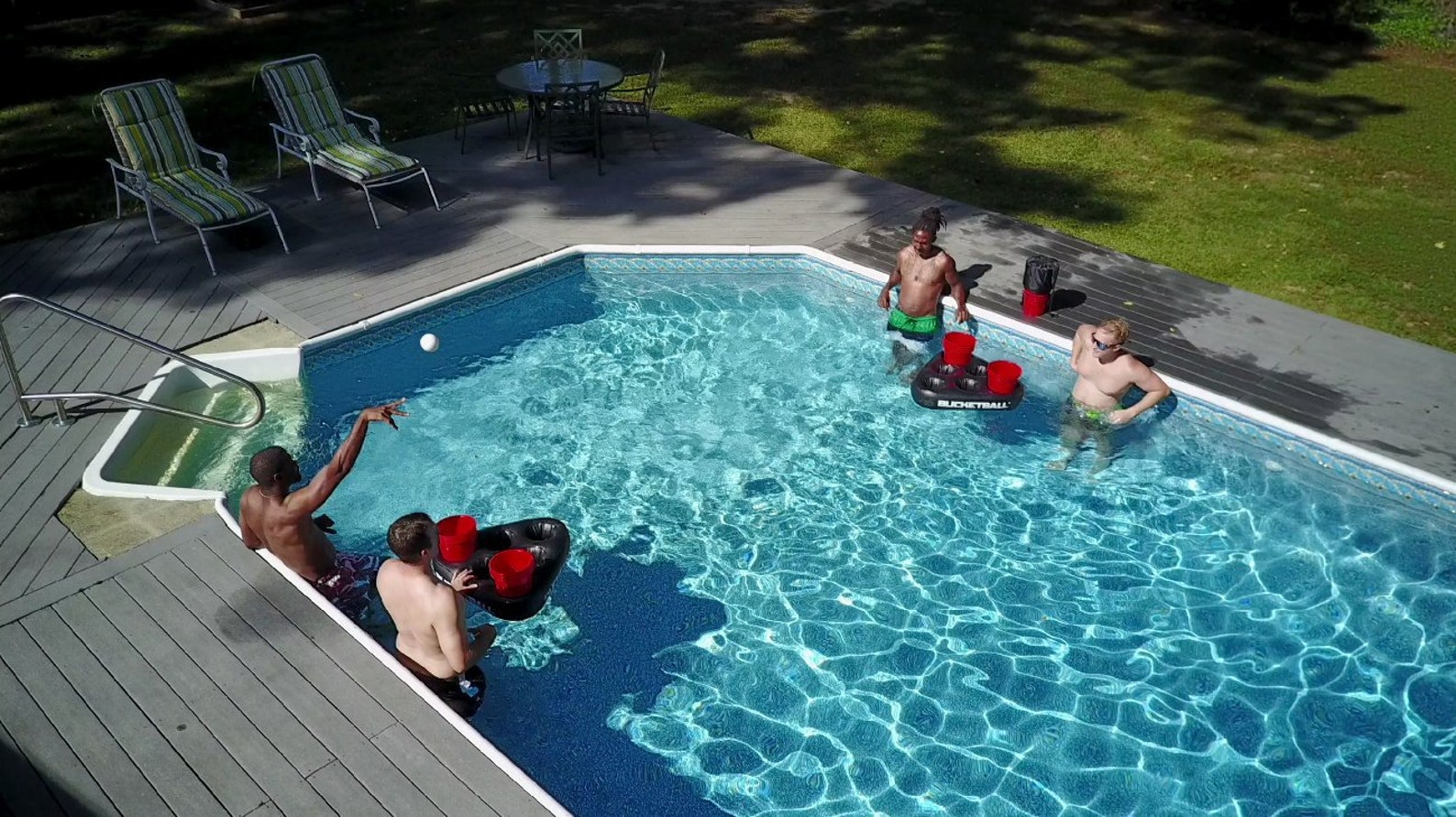 Bucketball Beach Edition Party Pack the Ultimate Beach, Poolside