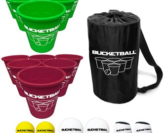 BucketBall - Team Color Edition - Combo Pack (Green/Maroon)