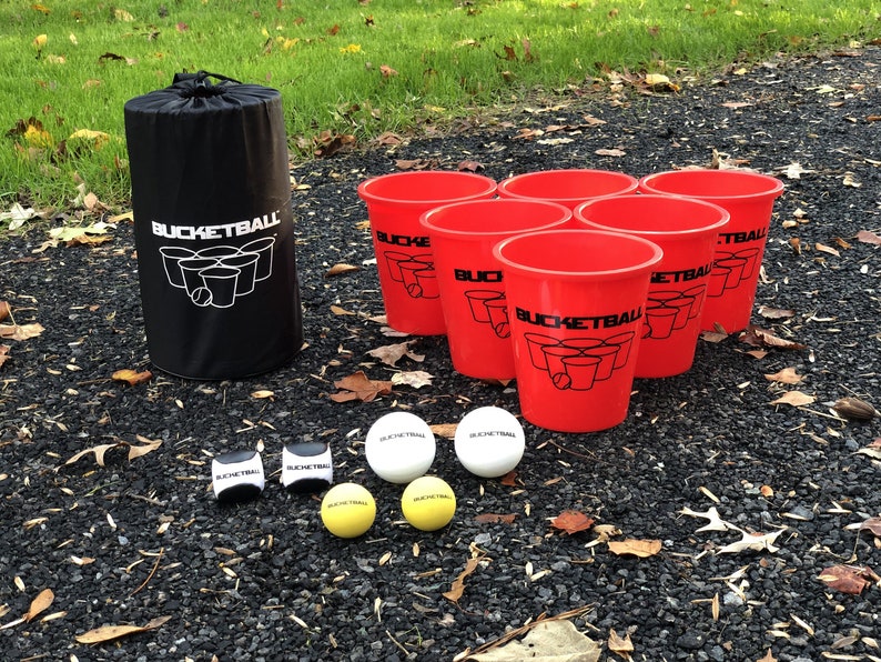 Bucketball Giant Beer Pong Edition Combo Pack Ultimate Etsy