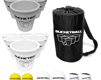 BucketBall - Team Color Edition - Combo Pack (Silver/White)