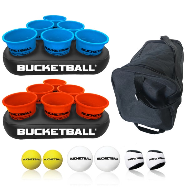 BucketBall - Beach Edition Party Pack - The Ultimate Beach, Poolside, Backyard, Camping, Tailgating and Outdoor Game