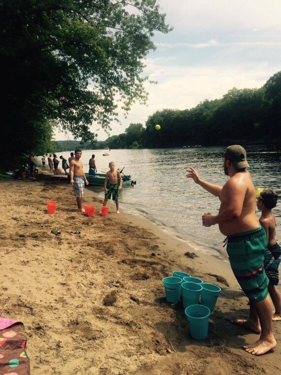 bucketball beach edition