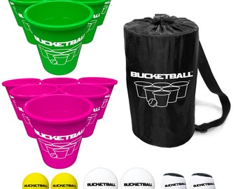 BucketBall - Team Color Edition - Combo Pack (Green/Pink)