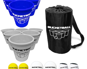 BucketBall - Team Color Edition - Combo Pack (Navy Blue/Silver)