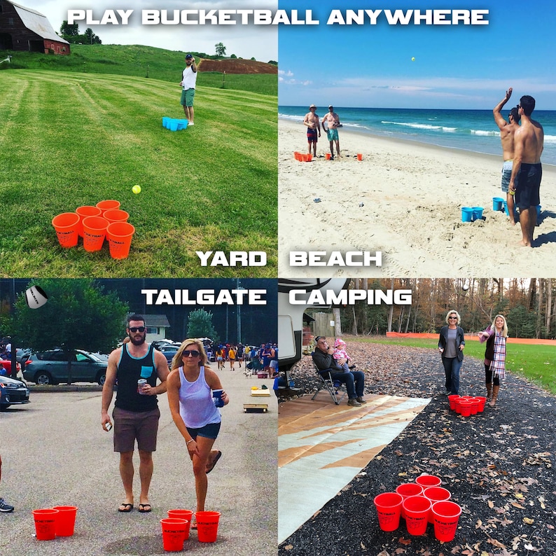 Bucketball Beach Edition Combo Pack Ultimate Beach Etsy