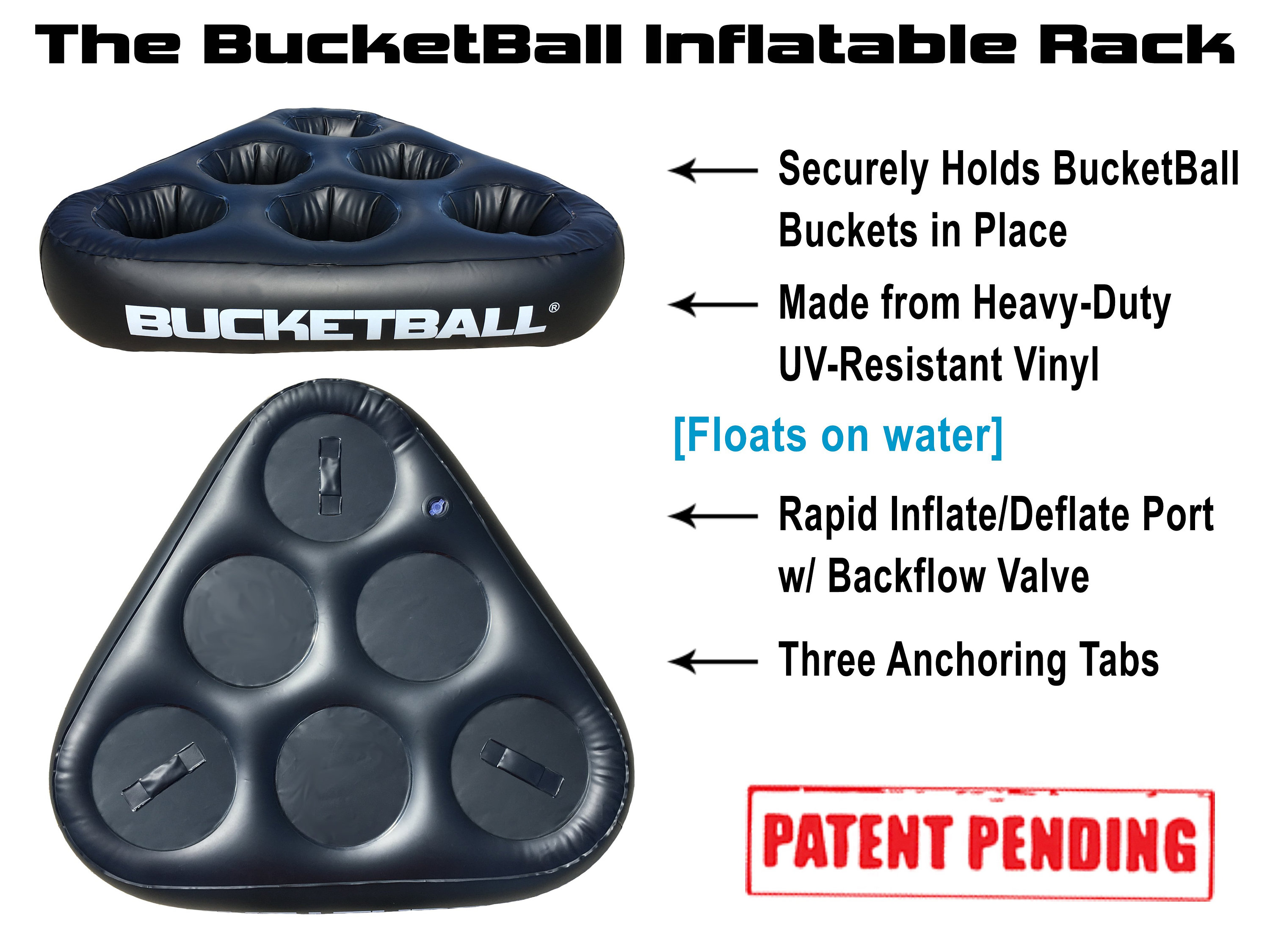 Bucketball Giant Beer Pong Edition Party Pack the Ultimate Etsy