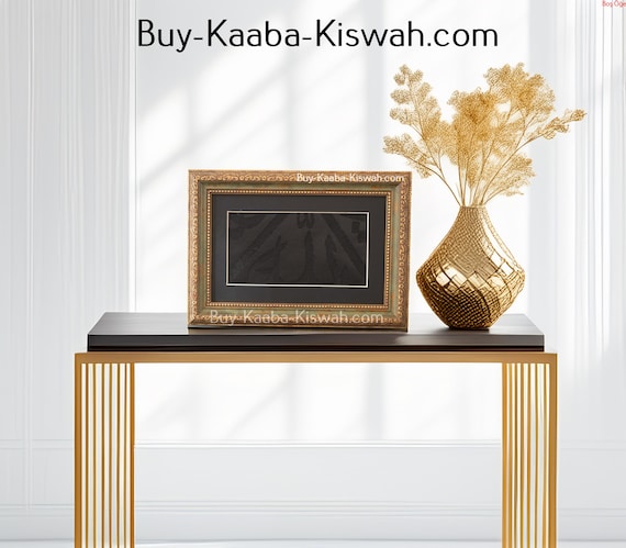 Blessed Holy Kaaba Cover Cloth  with Certificate Of Authenticity