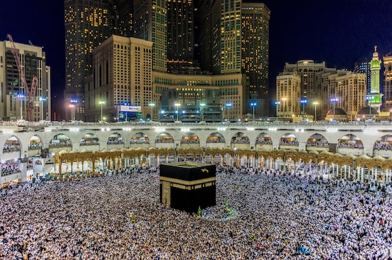 Original Kaaba cover certified by the Saudi government