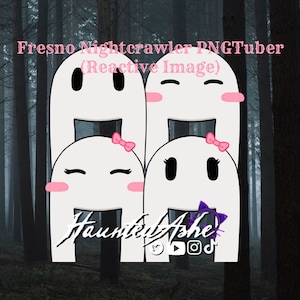 Fresno Nightcrawler Cryptid Reactive Image Streaming Avatar | Ready to Use and Download for OBS / Streamlabs | Discord 2D Asset / Model