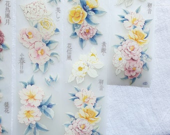 Camellia Pet / Washi Tape Sample, 90 cm / 1 loop