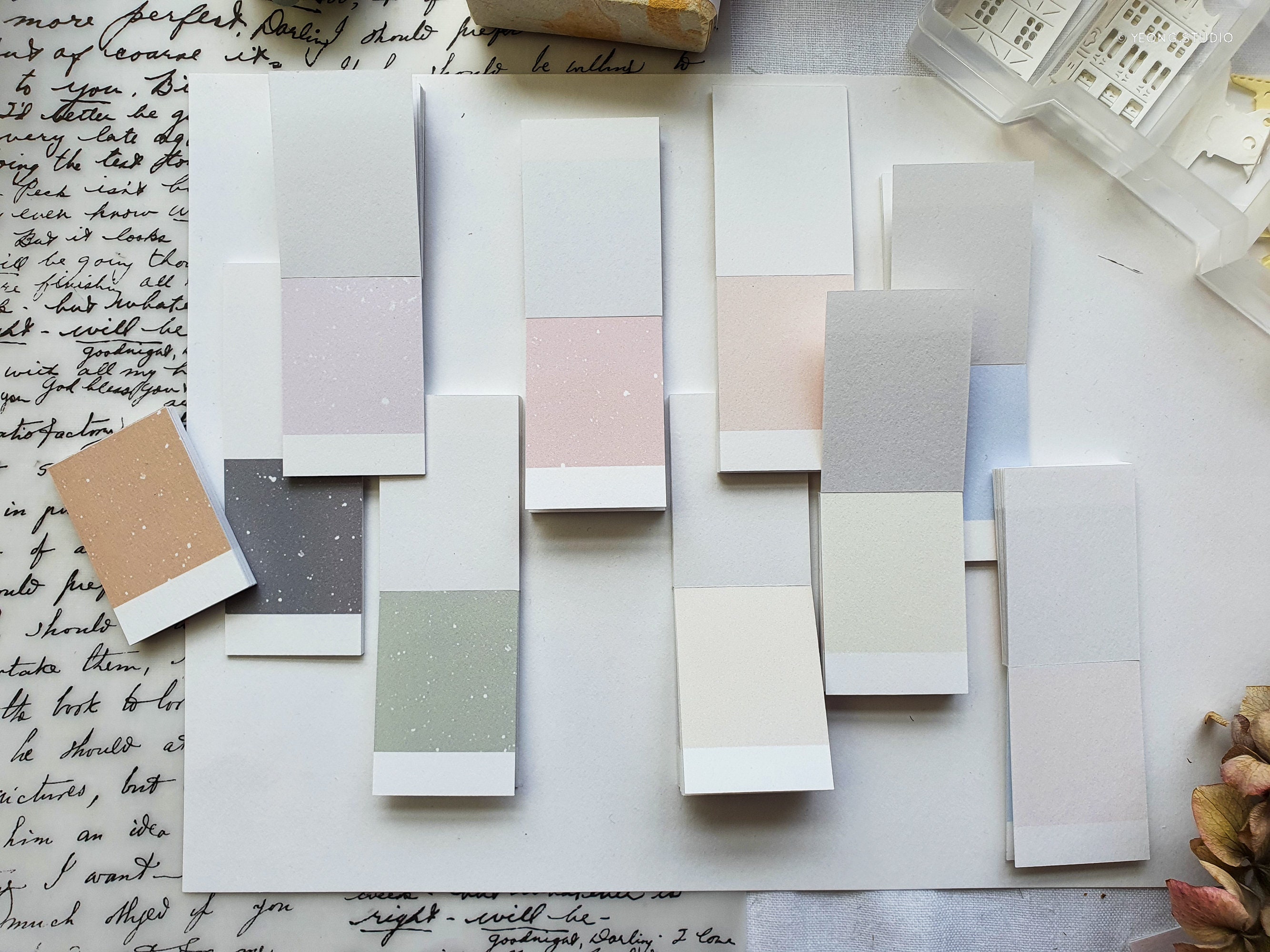 Color Memo Pad, Color Card, Color Card, Scrapbooking, Bullet Journal ...