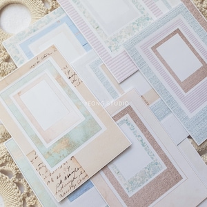 fotorahmen sticker, Photoframe sticker, ephemera