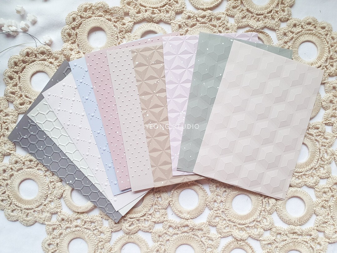 Embossing Papers, Scrabooking, Journaling, Paper Etsy