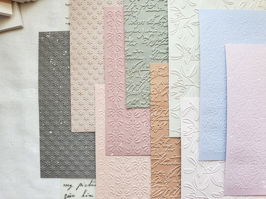 Embossing Papers, Scrabooking, Journaling, Paper Etsy