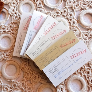 telegram memo pad