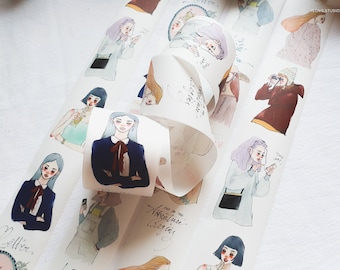 Échantillon de ruban Fengherili La Dolce Vita, 90 cm / 1 boucle / 1 boucle