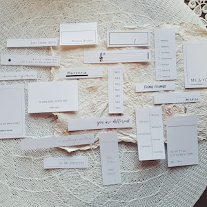 Journal Deco Pack Ver.1, pacchetto di testi del diario, pacchetto, pacchetto di carta