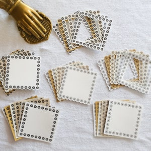 blocco note quadrato/set di promemoria