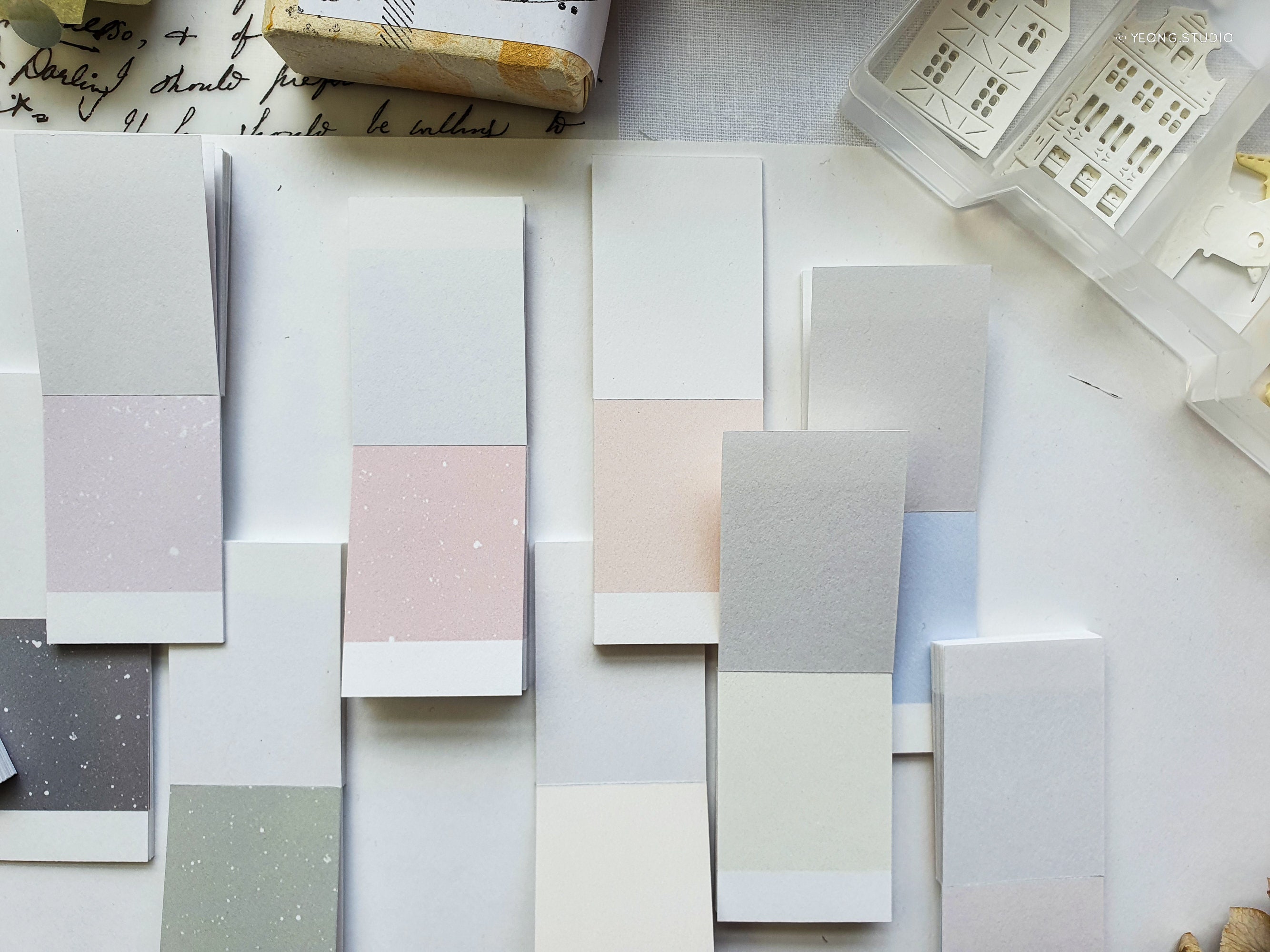 Color Memo Pad, Color Card, Color Card, Scrapbooking, Bullet Journal ...