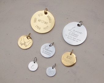 Personalized engraving plates- engraving plates with names and symbols