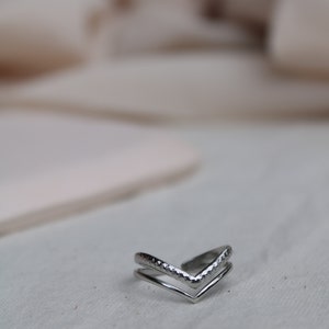 Size-adjustable ring, ring with lace image 10