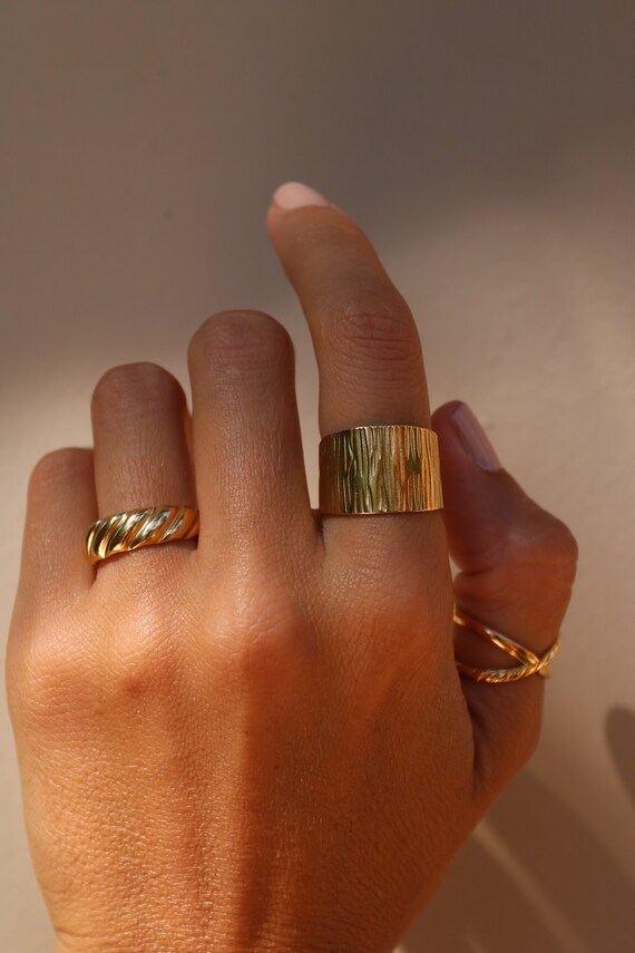 Anillo grueso hotsell