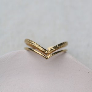 Size-adjustable ring, ring with lace image 3