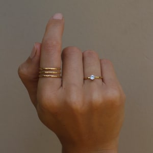 Mehrreihiger Ring, Größenverstellbarer Ring Bild 8
