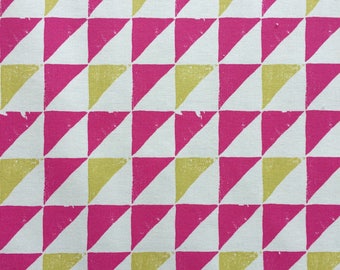 Goemetric Triangle Fabric by Clarke & Clarke