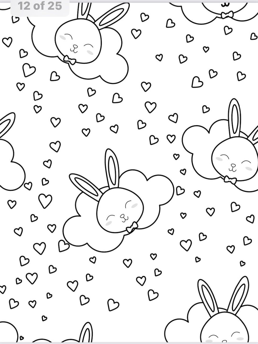25 Coloring Pages for Toddlers - Etsy