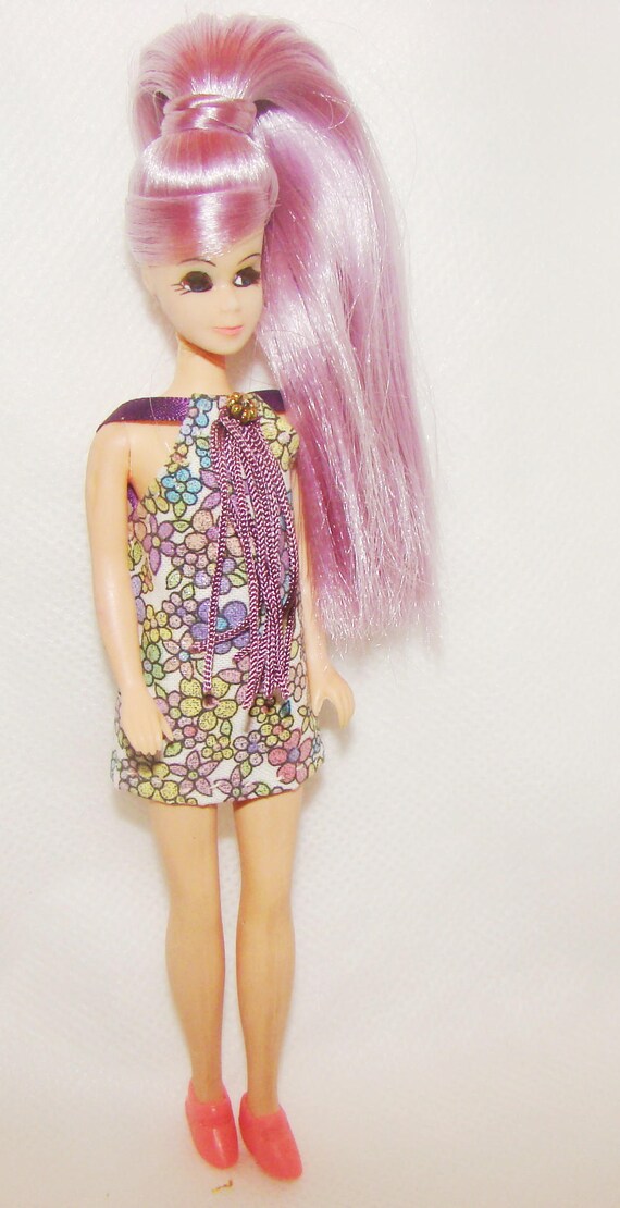 Topper Doll Custom Re Root With Fancy Ponytail Etsy