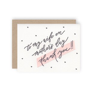 Esposa Gracias - Cartaprima Tarjeta de Felicitación del Día de la Madre