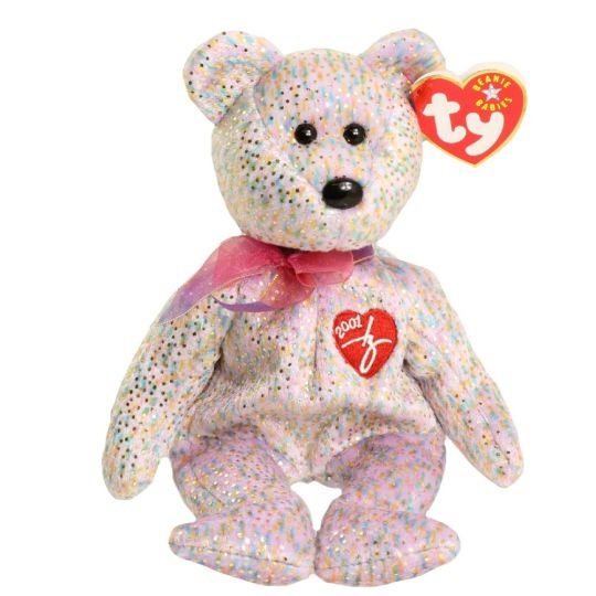 Vintage Stuffed Animal Plushies TY Beanie Baby 2001 SIGNATURE