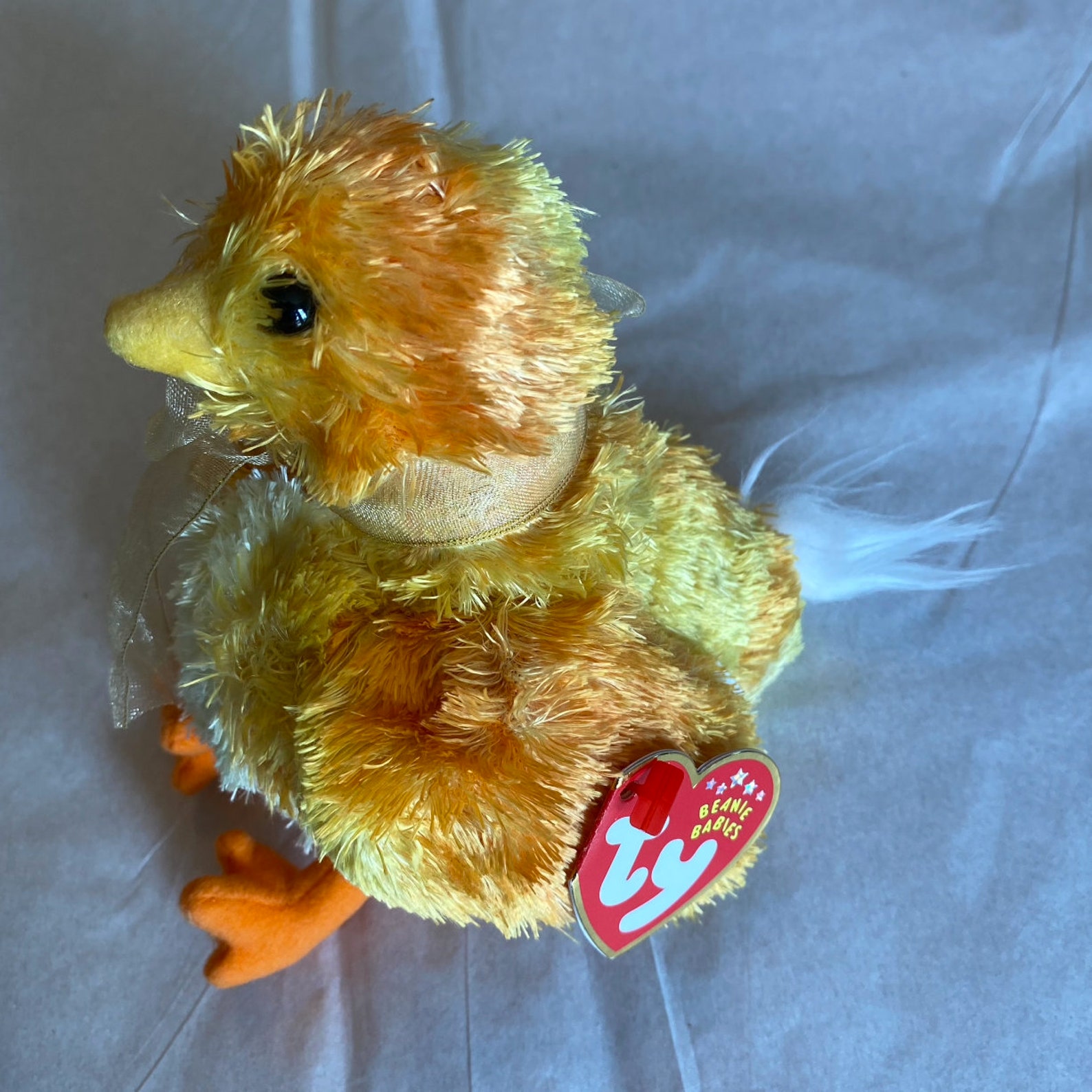 Ty Beanie Baby CHICKIE the Chick 4.5 inch baby chicken / Etsy