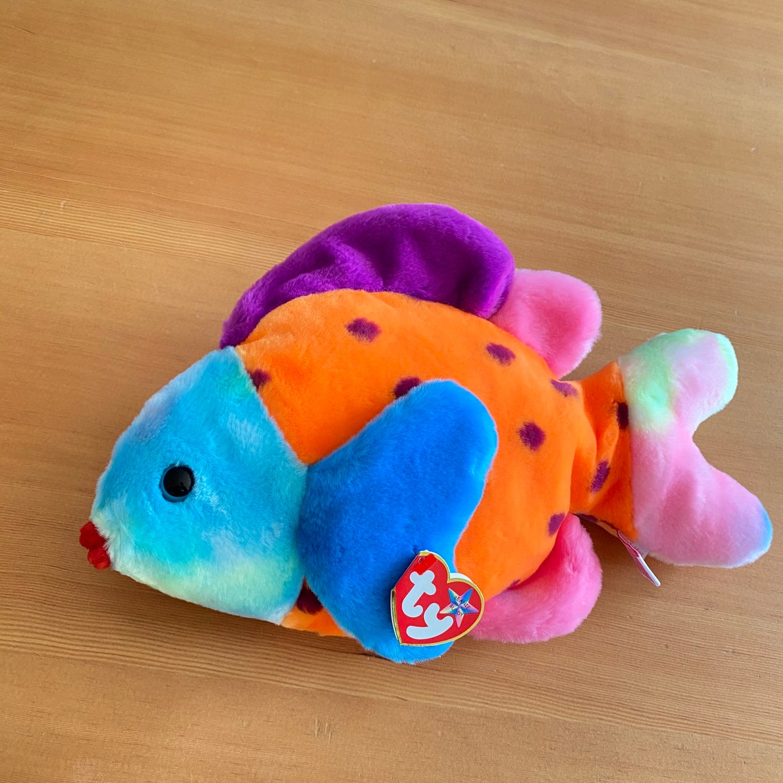 Ty Beanie Buddy Lips the Fish 13 Inch Ty Beanie Babies Etsy